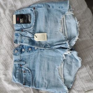 Levi's Jean shorts, blue, size 28